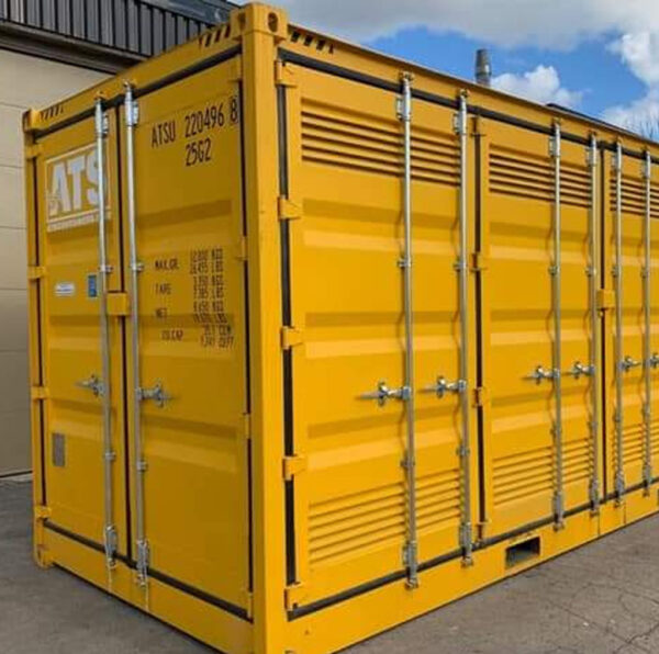 30ft x 8ft Shipping Container (One Trip) – Yellow - Image 3