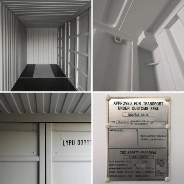 40ft HC One Trip Container with 4 Side Doors - Image 4