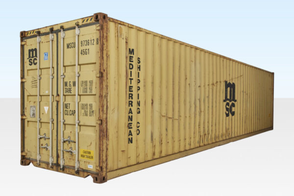 40Ft X 8Ft Used Shipping Container High Cube - Image 2