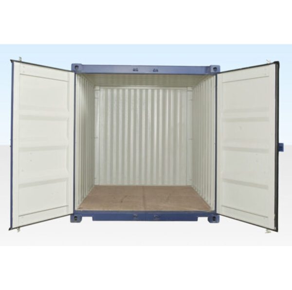 10Ft X 8Ft Shipping Container (One trip) – Blue - Image 3