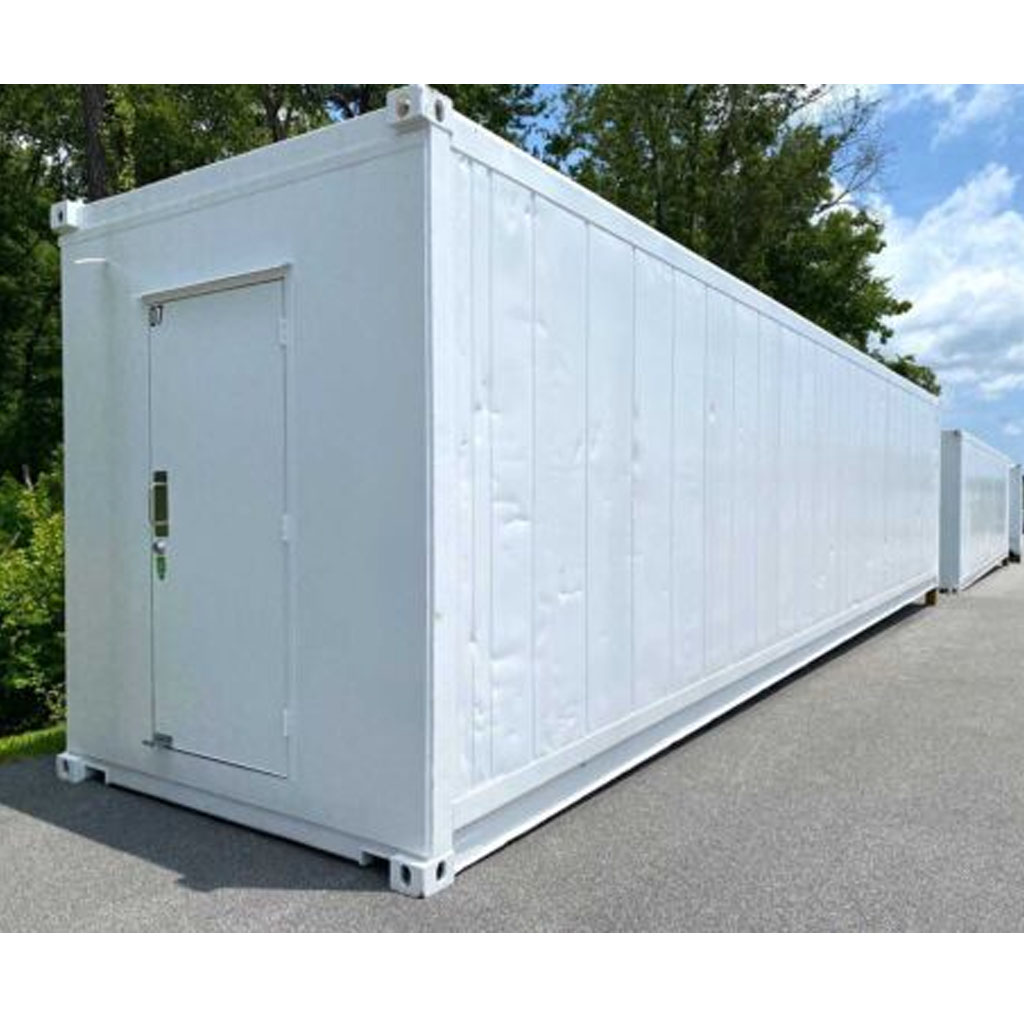 40 Ft High Cube Insulated Shipping Container With 5 Ton Bard Hvac Unit - Image 3